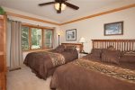 Guest Bedroom - 2 Bedroom Ski-In Condo - Chateaux DuMont - Keystone CO